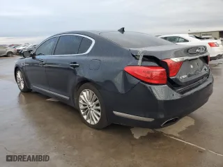 2015 Kia K900 Luxury with VIN KNALW4D41F6022186, listed as a Copart auction lot 83780744 with 48,660 mi miles and Salvage Title. Bid and sale history available at carsss.com. Image 2.