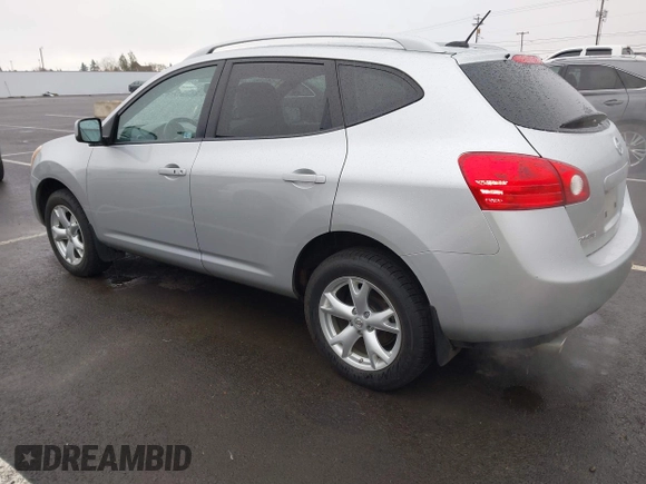 2008 Nissan Rogue SL with VIN JN8AS58V18W120978, listed as a IAAI auction lot 41782879 with 181,137 mi miles and . Bid and sale history available at DreamBid. Image 3.