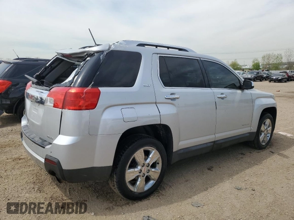 2015 GMC Terrain SLT z VIN 2GKFLYE3XF6336133, wystawiony jako Copart lot #55439065 z przebiegiem 106 041 mil mil oraz Szkoda całkowita • Salvage title. Historia ofert i sprzedaży dostępna na DreamBid. Obrazek 3.