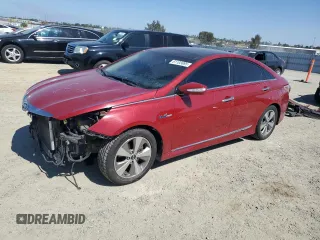 2012 Hyundai Sonata Hybrid with VIN KMHEC4A45CA026383, listed as a Copart auction lot 61103895 with 150,394 mi miles and Salvage title. Bid and sale history available at DreamBid. Image 1.