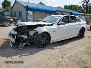 2016 BMW 5 Series 535i z VIN WBA5B1C56GG134703, wystawiony jako Copart lot #64263494 z przebiegiem Nie podano mil oraz Szkoda całkowita • Salvage title. Historia ofert i sprzedaży dostępna na DreamBid. Obrazek 1.