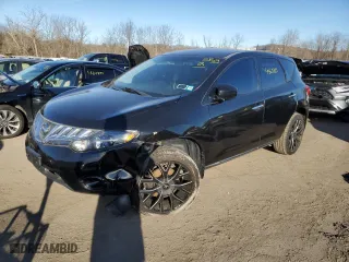 2009 Nissan Murano LE with VIN JN8AZ18W69W121798, listed as a Copart auction lot 43637115 with 103,206 mi miles and Salvage Title. Bid and sale history available at carsss.com. Image 1.