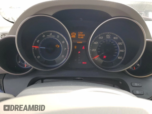 2009 Acura MDX with VIN 2HNYD28229H524259, listed as a Copart auction lot 54558615 with 162,409 mi miles and Salvage Title. Bid and sale history available at carsss.com. Image 9.