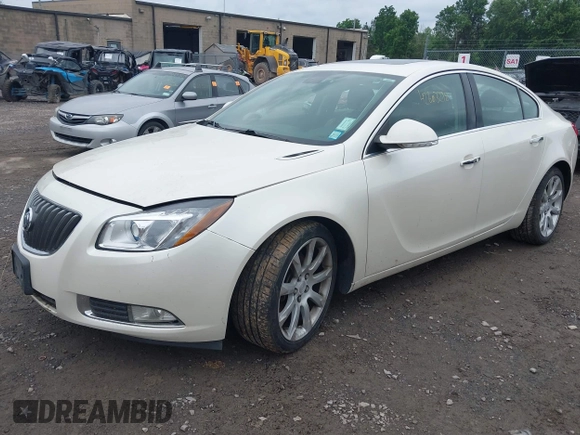 2012 Buick Regal Turbo Premium 3 with VIN 2G4GU5GV3C9190321, listed as a IAAI auction lot 42603218 with 116,452 mi miles and . Bid and sale history available at DreamBid. Image 2.