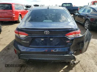 2022 Toyota Corolla SE with VIN 5YFS4MCE3NP116527, listed as a Copart auction lot 49417575 with 35,907 mi miles and Salvage Title. Bid and sale history available at carsss.com. Image 6.