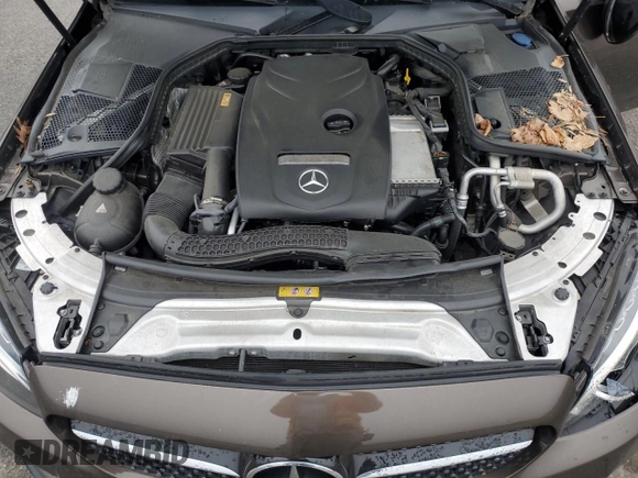 2017 Mercedes-Benz C 300 with VIN WDDWJ4KB6HF437903, listed as a Copart auction lot 56175645 with 74,715 mi miles and Salvage title. Bid and sale history available at DreamBid. Image 11.