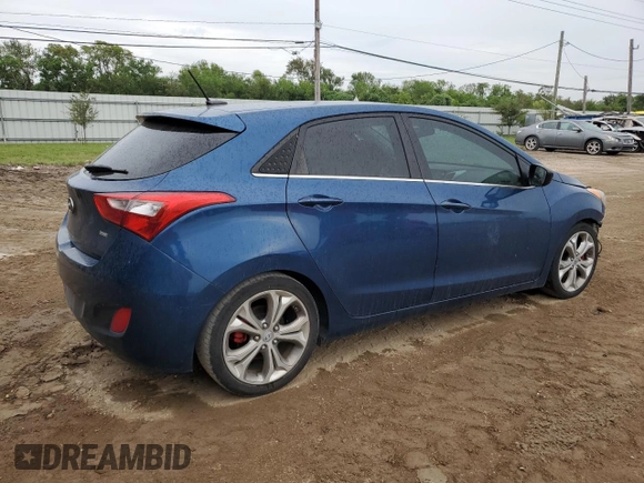 2015 Hyundai Elantra GT with VIN KMHD35LH8FU249294, listed as a Copart auction lot 70248314 with 133,342 mi miles and Salvage Title. Bid and sale history available at carsss.com. Image 3.