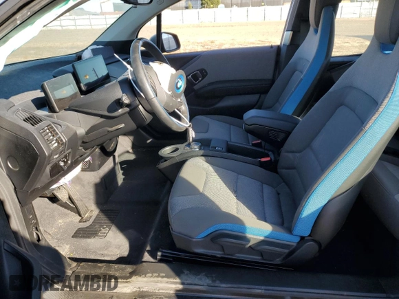 2019 BMW i3 with VIN WBY8P2C51K7E47921, listed as a Copart auction lot 79362334 with 17,375 mi miles and Salvage Title. Bid and sale history available at carsss.com. Image 7.
