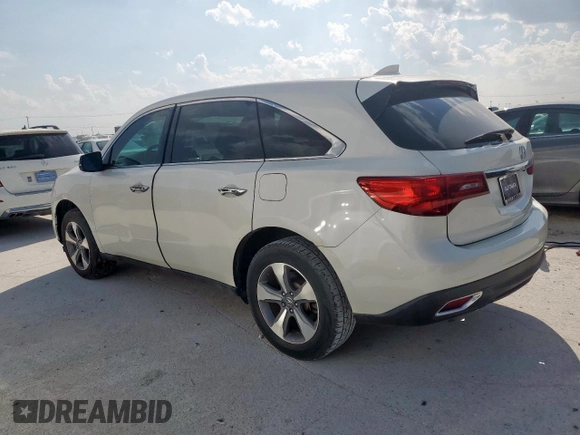 2014 Acura MDX with VIN 5FRYD3H21EB018934, listed as a Copart auction lot 50642875 with 150,005 mi miles and Clean Title. Bid and sale history available at carsss.com. Image 2.