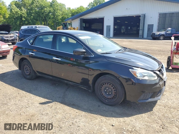 2017 Nissan Sentra S with VIN 3N1AB7AP3HY321814, listed as a Copart auction lot 61785215 with 125,736 mi miles and Clean title. Bid and sale history available at DreamBid. Image 4.