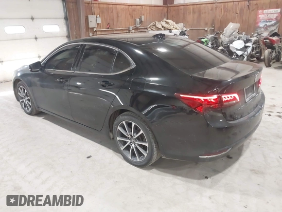 2015 Acura TLX Advance z VIN 19UUB3F76FA004303, wystawiony jako IAAI lot #41748160 z przebiegiem 138 528 mil mil oraz . Historia ofert i sprzedaży dostępna na DreamBid. Obrazek 3.