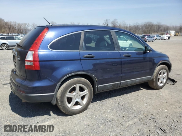 2010 Honda CR-V EX with VIN 5J6RE4H54AL016082, listed as a Copart auction lot 53850455 with 124,247 mi miles and Salvage Title. Bid and sale history available at carsss.com. Image 3.