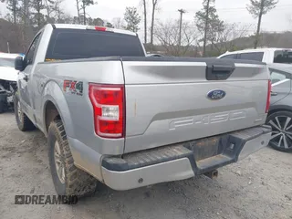 2018 Ford F-150 XL with VIN 1FTMF1EP2JFA46360, listed as a IAAI auction lot 41512148 with 107,667 mi miles. Bid and sale history available at carsss.com. Image 3.