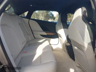 2024 Lucid Air Pure with VIN 50EA1PGA4RA004886, listed as a IAAI auction lot 41349451 with 4,165 mi miles. Bid and sale history available at carsss.com. Image 8.