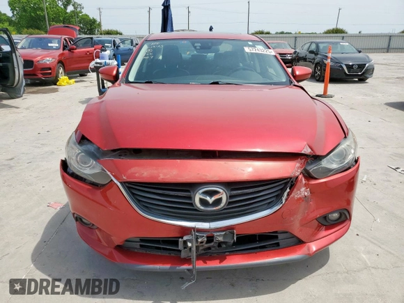 2014 Mazda 6 i Grand Touring с VIN JM1GJ1W61E1137267, выставлен на аукционе Copart как лот 57243225 с пробегом 51 939 миль миль и Списание • Salvage title. История ставок и продаж доступна на DreamBid. Изображение 5.