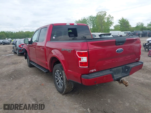 2020 Ford F-150 XL with VIN 1FTEW1EPXLFB52739, listed as a IAAI auction lot 42255638 with 104,123 mi miles and . Bid and sale history available at DreamBid. Image 3.