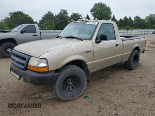 1999 Ford Ranger XL with VIN 1FTYR10C8XPB35690, listed as a Copart auction lot 57674075 with 161,890 mi miles and Salvage title. Bid and sale history available at DreamBid. Image 1.