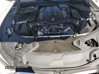 2023 BMW 8 Series M850i with VIN WBAGV8C0XPCK39846, listed as a Copart auction lot 61173594 with 0 mi miles and Salvage Title. Bid and sale history available at carsss.com. Image 12.