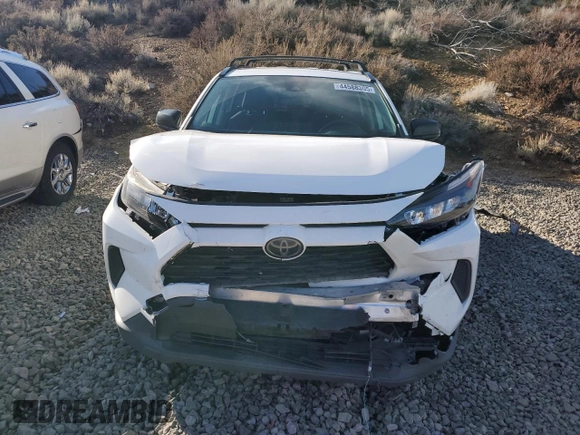 2019 Toyota RAV4 LE with VIN JTMF1RFV7KJ002386, listed as a Copart auction lot 44588305 with 100,972 mi miles and Salvage Title. Bid and sale history available at DreamBid. Image 5.