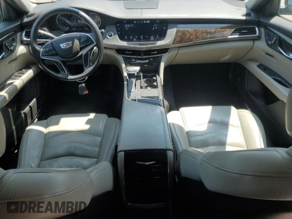 2016 Cadillac CT6 Premium Luxury AWD with VIN 1G6KF5RS3GU154023, listed as a Copart auction lot 61397365 with 217,582 mi miles and Salvage title. Bid and sale history available at DreamBid. Image 8.