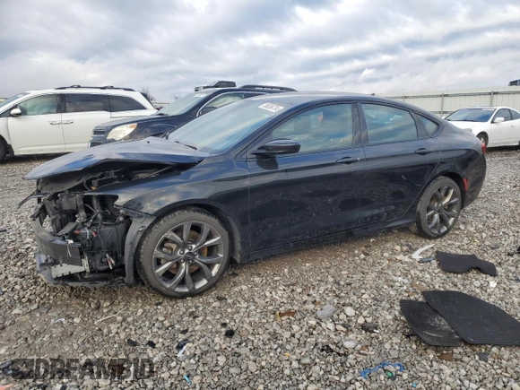 2016 Chrysler 200 S with VIN 1C3CCCBG6GN107913, listed as a Copart auction lot 86556734 with 171,161 mi miles and Salvage Title. Bid and sale history available at carsss.com. Image 1.