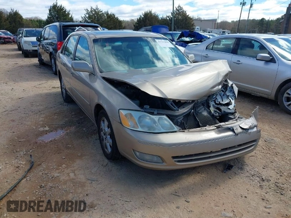 2001 Toyota Avalon XL with VIN 4T1BF28B81U186479, listed as a IAAI auction lot 41737898 with 172,523 mi miles and . Bid and sale history available at DreamBid. Image 1.