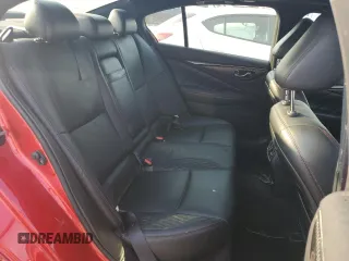 2021 Infiniti Q50 Red Sport 400 with VIN JN1FV7DP8MM850097, listed as a Copart auction lot 48663665 with 82,788 mi miles and Salvage Title. Bid and sale history available at DreamBid. Image 10.