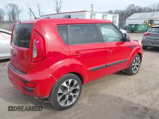 2012 Kia Soul + with VIN KNDJT2A68C7370795, listed as a IAAI auction lot 41540199 with 119,966 mi miles. Bid and sale history available at carsss.com. Image 4.