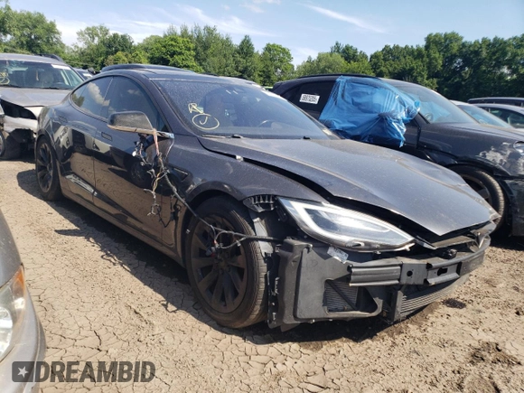 2016 Tesla Model S 90D with VIN 5YJSA1E42GF139758, listed as a Copart auction lot 63077255 with 78,235 mi miles and Salvage title. Bid and sale history available at DreamBid. Image 4.