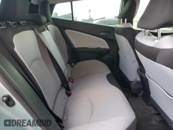 2020 Toyota Prius L Eco with VIN JTDKARFU0L3107685, listed as a Copart auction lot 63806495 with 32,900 mi miles and Salvage title. Bid and sale history available at DreamBid. Image 10.