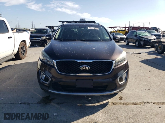 2017 Kia Sorento EX V6 with VIN 5XYPH4A57HG203109, listed as a Copart auction lot 50615625 with 133,500 mi miles and Clean Title. Bid and sale history available at carsss.com. Image 5.