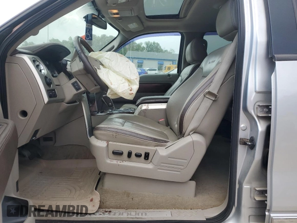 2010 Ford F-150 XL with VIN 1FTFW1EV6AFD84772, listed as a Copart auction lot 55763735 with Not provided miles and Salvage title. Bid and sale history available at DreamBid. Image 7.