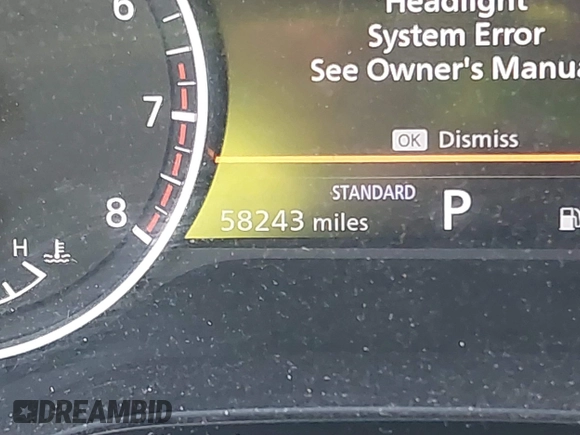 2022 Nissan Pathfinder SV with VIN 5N1DR3BA2NC216478, listed as a IAAI auction lot 41074844 with 58,243 mi miles and . Bid and sale history available at DreamBid. Image 15.