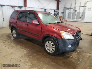 2006 Honda CR-V EX with VIN SHSRD78896U420485, listed as a Copart auction lot 53303955 with 173,687 mi miles and Salvage Title. Bid and sale history available at carsss.com. Image 4.