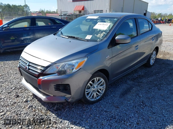 2022 Mitsubishi Mirage ES z VIN ML32FUFJ3NHF08881, wystawiony jako IAAI lot #41870193 z przebiegiem 38 474 mil mil oraz . Historia ofert i sprzedaży dostępna na DreamBid. Obrazek 17.