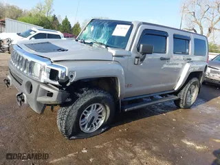2006 Hummer H3 with VIN 5GTDN136868194546, listed as a IAAI auction lot 41981341 with 128,686 mi miles. Bid and sale history available at carsss.com. Image 14.