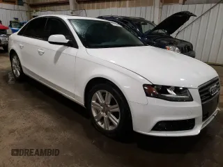 2011 Audi A4 Premium with VIN WAUBFAFL3BA066048, listed as a Copart auction lot 53758365 with 121,373 mi miles and Salvage Title. Bid and sale history available at carsss.com. Image 4.