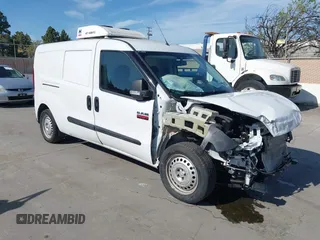 2022 Ram ProMaster City Cargo Tradesman with VIN ZFBHRFAB5N6Y45879, listed as a IAAI auction lot 41970512 with 12,584 mi miles and . Bid and sale history available at DreamBid. Image 1.