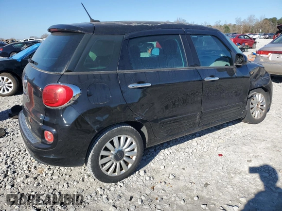 2014 FIAT 500L Easy with VIN ZFBCFABH6EZ002104, listed as a Copart auction lot 83943314 with 91,571 mi miles and Salvage Title. Bid and sale history available at DreamBid. Image 3.