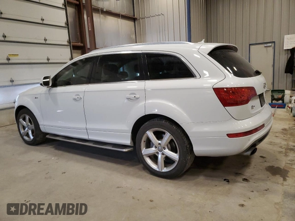 2014 Audi Q7 3.0T S line Prestige with VIN WA1DGBFE7ED002530, listed as a Copart auction lot 44440325 with 135,599 mi miles and Clean Title. Bid and sale history available at carsss.com. Image 2.
