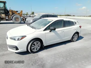 2020 Subaru Impreza with VIN 4S3GTAB64L3734205, listed as a Copart auction lot 60604805 with Not provided miles and Non repairable. Bid and sale history available at DreamBid. Image 1.