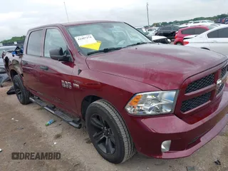 2017 Ram 1500 Express with VIN 1C6RR6KT2HS730457, listed as a IAAI auction lot 42487274 with 108,895 mi miles and . Bid and sale history available at DreamBid. Image 1.