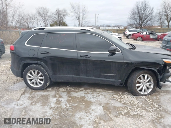 2016 Jeep Cherokee Limited with VIN 1C4PJMDS4GW144205, listed as a IAAI auction lot 41500452 with 129,480 mi miles and . Bid and sale history available at DreamBid. Image 13.