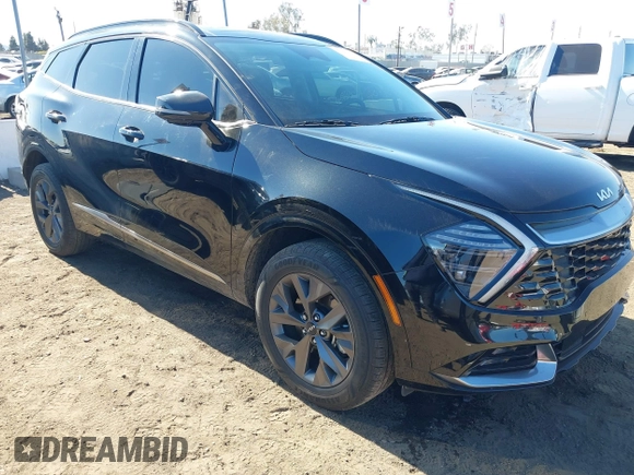 2023 Kia Sportage SX-Prestige with VIN KNDPXCAGXP7035895, listed as a IAAI auction lot 41335448 with 74,272 mi miles and . Bid and sale history available at DreamBid. Image 1.
