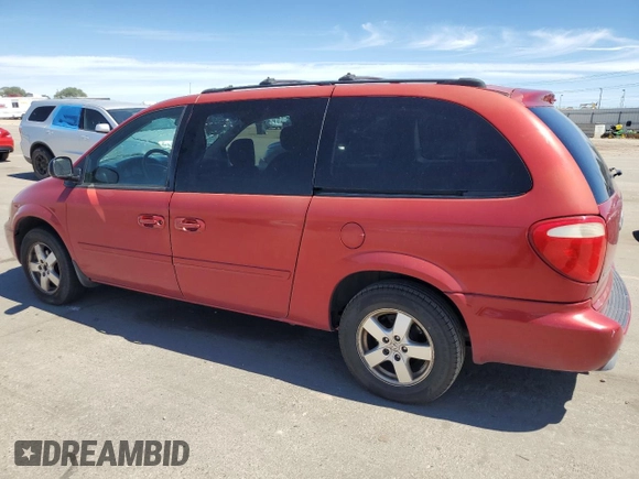 2005 Dodge Caravan SXT with VIN 2D4GP44L05R218848, listed as a Copart auction lot 61288954 with 201,265 mi miles and Salvage Title. Bid and sale history available at carsss.com. Image 2.