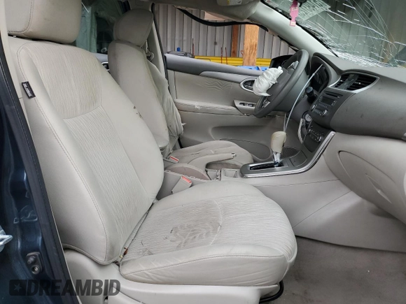 2014 Nissan Sentra SV with VIN 3N1AB7AP1EY254819, listed as a Copart auction lot 51493125 with 73,558 mi miles and Salvage Title. Bid and sale history available at DreamBid. Image 7.