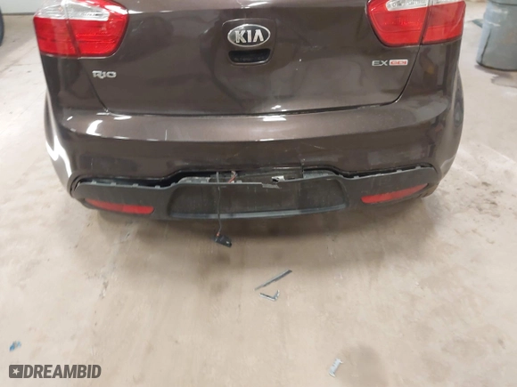 2013 Kia Rio SX with VIN KNADN5A32D6136879, listed as a IAAI auction lot 41815817 with 110,763 mi miles. Bid and sale history available at carsss.com. Image 13.