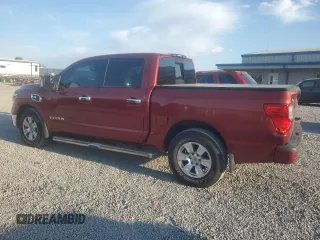 2017 Nissan Titan SV with VIN 1N6AA1E67HN557309, listed as a Copart auction lot 53748735 with 112,197 mi miles and Salvage title. Bid and sale history available at DreamBid. Image 2.