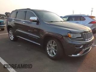 2015 Jeep Grand Cherokee Summit with VIN 1C4RJFJT3FC748507, listed as a IAAI auction lot 40271829 with 86,859 mi miles. Bid and sale history available at carsss.com. Image 1.