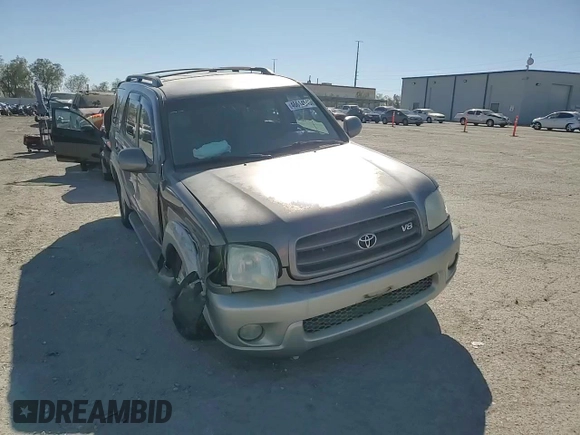 2003 Toyota Sequoia SR5 with VIN 5TDZT34A93S201187, listed as a Copart auction lot 46614545 with 232,580 mi miles and Salvage Title. Bid and sale history available at carsss.com. Image 12.